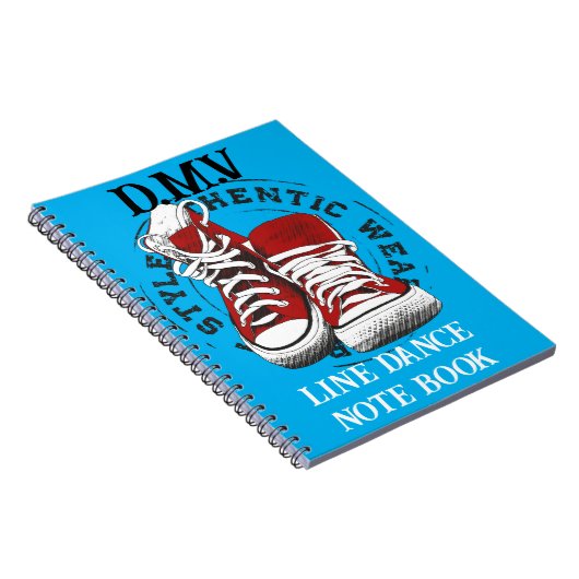 LIVRE DE NOTE DE DANSE LIGNE (Côté Droit)