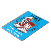 LIVRE DE NOTE DE DANSE LIGNE (Côté gauche)