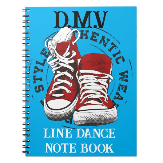 LIVRE DE NOTE DE DANSE LIGNE (Devant)