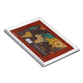 LIVRE DE NOTE SPIRALE DESIGN UNIQUE (Côté Droit)