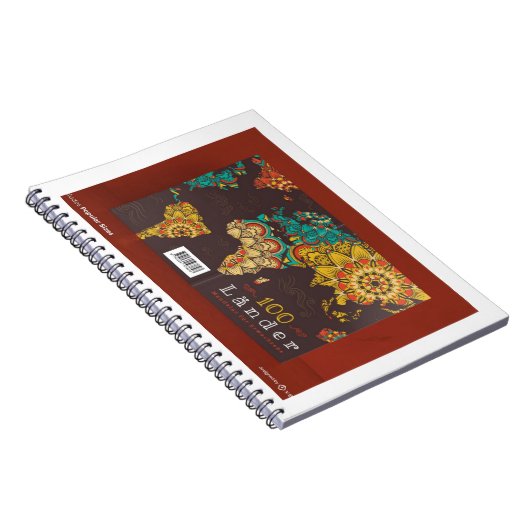 LIVRE DE NOTE SPIRALE DESIGN UNIQUE (Côté Droit)