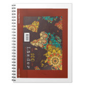 LIVRE DE NOTE SPIRALE DESIGN UNIQUE (Devant)