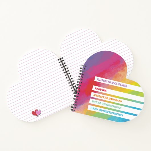 Livre de notes allemand : divorce pour faire'S (Intérieur)