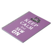 Livre de notes de devis cousu (Côté gauche)