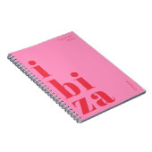 Livre de notes de journal d'Ibiza élégant (Côté Droit)