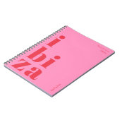 Livre de notes de journal d'Ibiza élégant (Côté gauche)