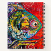 Livre de notes de recettes de poisson (Dos)