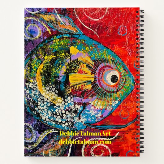 Livre de notes de recettes de poisson (Dos)