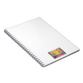 Livre de notes en spirale avec design de couvertur (Côté Droit)