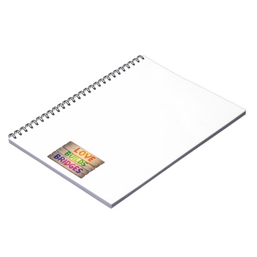 Livre de notes en spirale avec design de couvertur (Côté gauche)