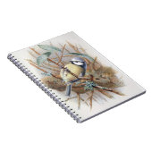 Livre de notes Eurasian Blue Bird (Côté Droit)