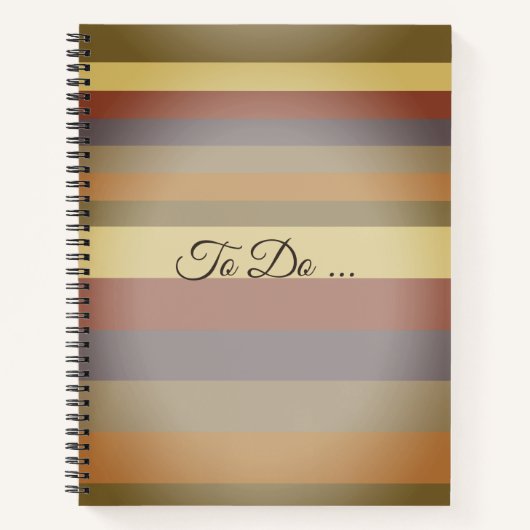 Livre de notes stylisées Masculine (Devant)