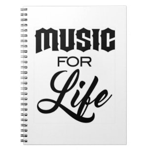 Livre de notes sur la musique pour la vie