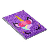 Livre de notes sur la Parties scintillant violette (Côté Droit)