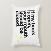 Livre de nouveauté Humour Coussin décoratif (Devant(Vertical))