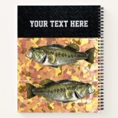 Livre de pêche de l'achigan à grande bouche (Dos)