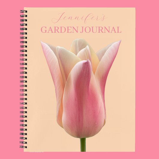 Livre de planification de jardin de fleurs de tuli