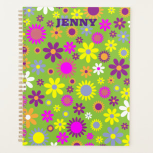 Livre de planification hebdomadaire mensuelle flor