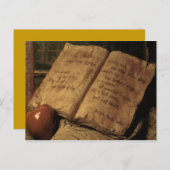 Livre de Potions d'Halloween ~ Carte postale (Devant / Derrière)