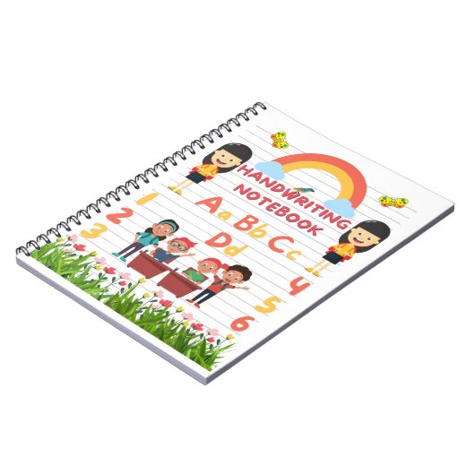 livre de pratique d'écriture manuscrite (Côté gauche)