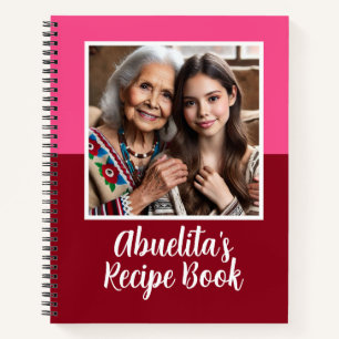 Livre de recette photo familiale mexicaine personn