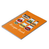 Livre de recettes aux épices de cuisine (Côté gauche)