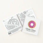 Livre de recettes Baker Donut Spiral Notebook pour (Intérieur)