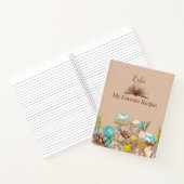 Livre de recettes Baker personnalisable (Intérieur)