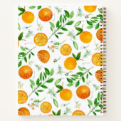 Livre de recettes botaniques florales d'été d'agru (Dos)