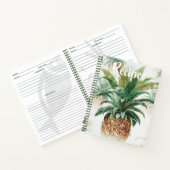 Livre de recettes d'ananas tropical (Intérieur)
