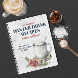 Livre de recettes de boissons d'hiver