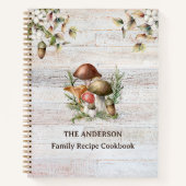 Livre de recettes de champignons rustiques et de l (Devant)