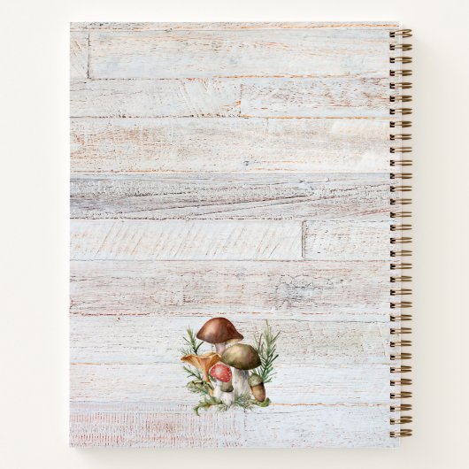 Livre de recettes de champignons rustiques et de l (Dos)