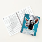 Livre de recettes de chèvre chef (Intérieur)