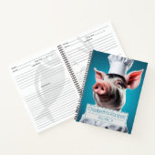 Livre de recettes de cochon chef (Intérieur)