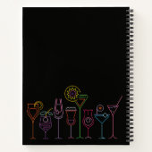 Livre de recettes de cocktails personnalisable (Dos)