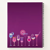 Livre de recettes de cocktails personnalisables (Dos)