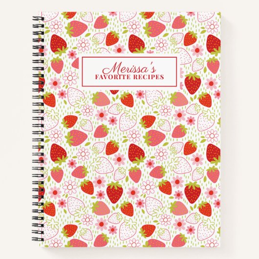 Livre de recettes de cuisine rouge (Devant)