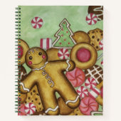 Livre de recettes de dessert de pain d'épices (Devant)