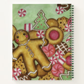 Livre de recettes de dessert de pain d'épices (Dos)