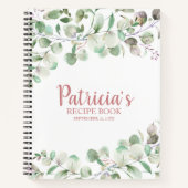 Livre de recettes de Fête des mariées Eucalyptus v (Devant)