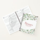 Livre de recettes de Fête des mariées Eucalyptus v (Intérieur)