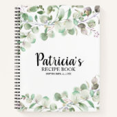 Livre de recettes de Fête des mariées Eucalyptus v (Devant)