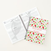 Livre de recettes de fraises rouges succulentes (Intérieur)