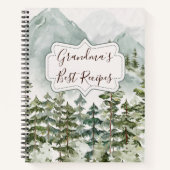 Livre de recettes de grand-mère de Forest Mountain (Devant)
