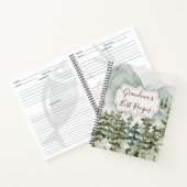 Livre de recettes de grand-mère de Forest Mountain (Intérieur)