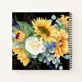 Livre de recettes de grand-mère Fleurs de soleil j (Dos)