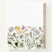 Livre de recettes de jardin fleuri Fleur sauvage p (Dos)