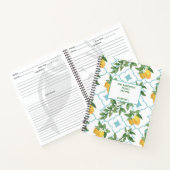 Livre de recettes de la famille de citron en mosaï (Intérieur)