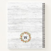 Livre de recettes de la famille de Noël (Dos)